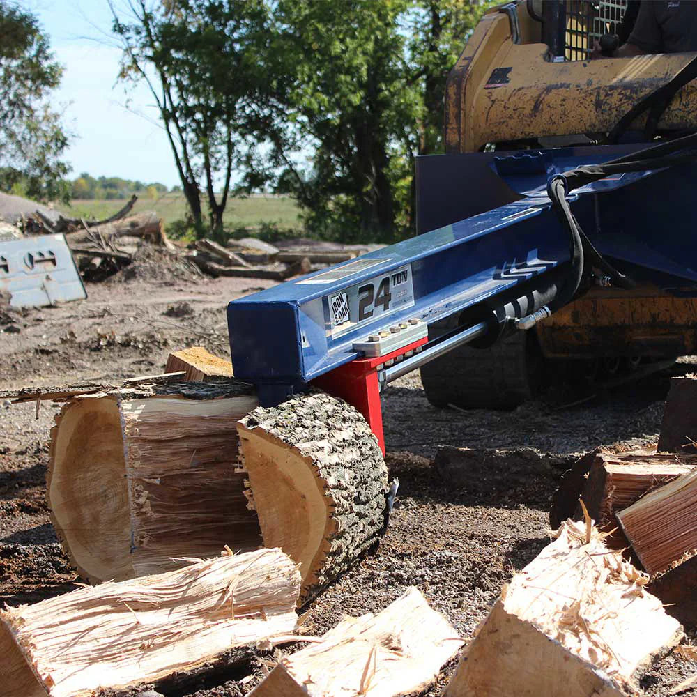 Iron & Oak 24-Ton Skid Steer Log Splitter – SMH2419