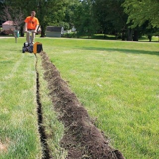 Brave Trencher | 7 in. x 2 in. Clay Rotor | Honda GX200 BRPT704H