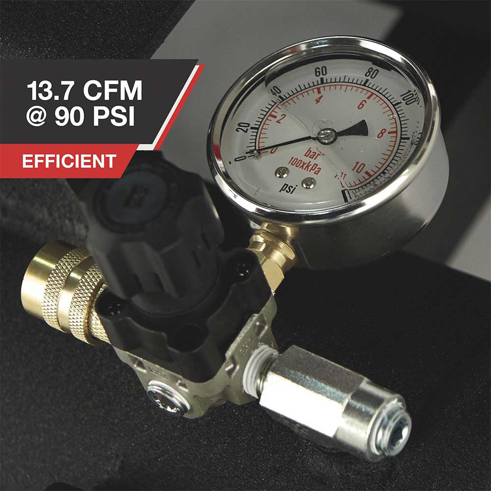 NorthStar Portable Gas Powered Air Compressor | 8-Gallon | 13.7 CFM @ 90 PSI | Honda GX160