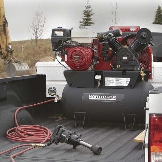 NorthStar Portable Air Compressor Horizontal | 30-Gallon | 24.4 CFM @ 90 PSI | GX390 459382