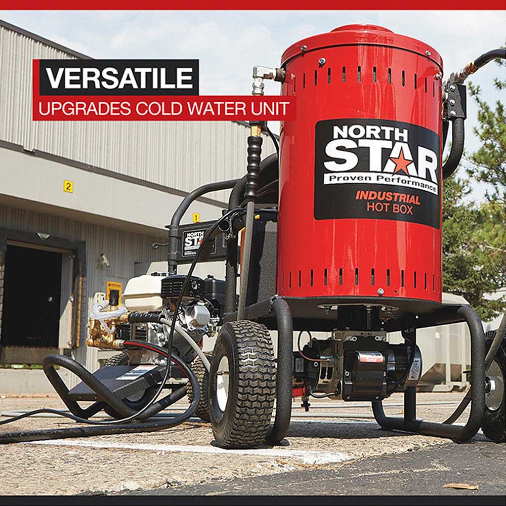 NorthStar Electric Hot Water Pressure Washer Add-on Unit | 4,000 PSI | 4 GPM | 115V