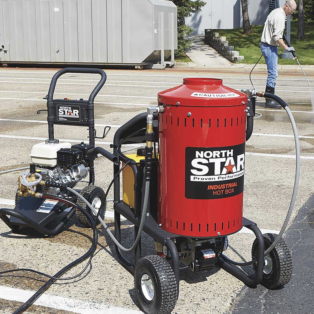 NorthStar Electric Hot Water Pressure Washer Add-on Unit | 4,000 PSI | 4 GPM | 115V