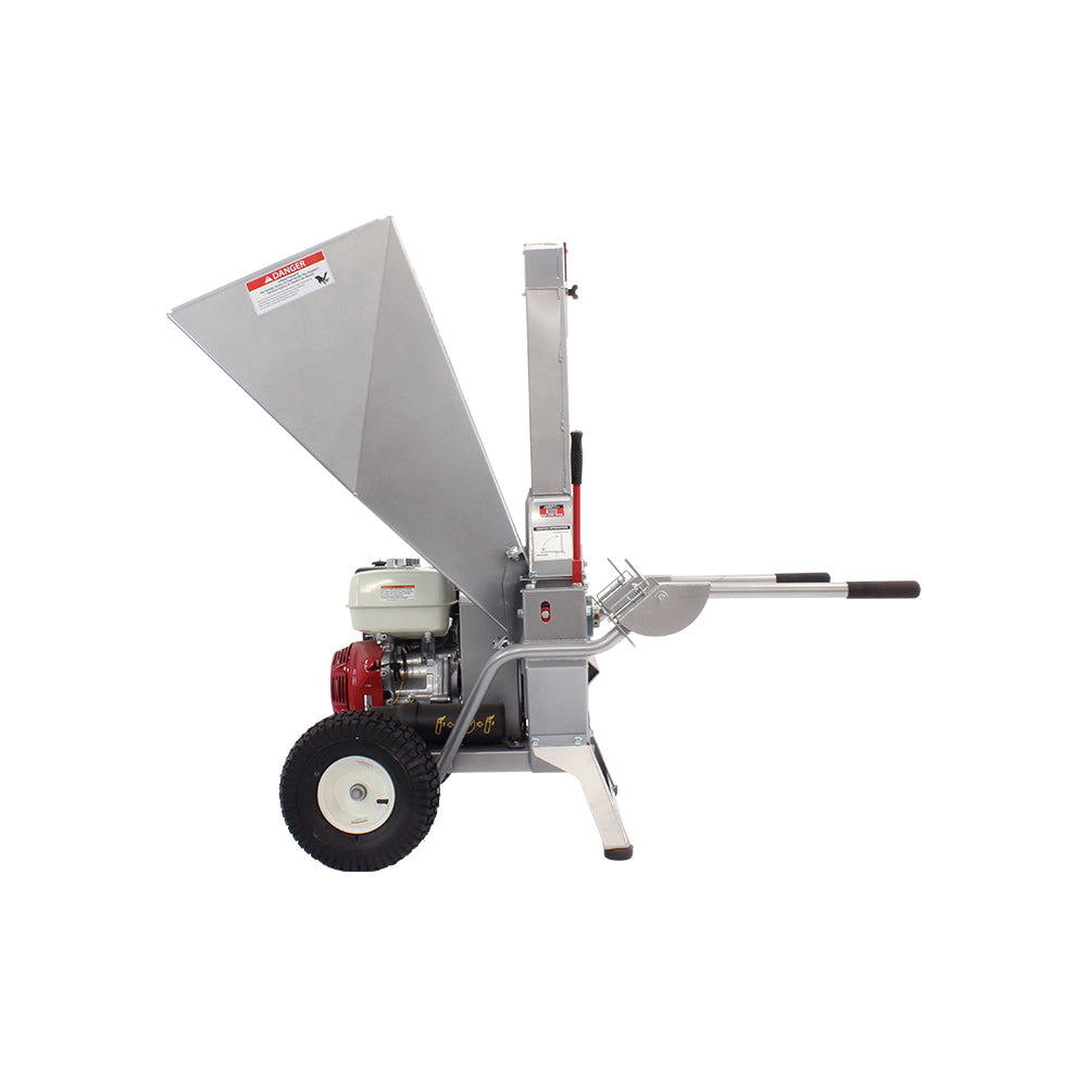 Dosko 4-Inch Brush Chipper with Honda GX390 Engine – 13-21T-13H