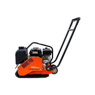 Brave Forward Plate Compactor | 14 In. | Rubber Mat, Tank, and Wheel Kit | Honda GX160 BRPFP125H