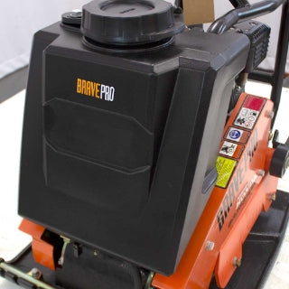 Brave Forward Plate Compactor | 20 In. | Rubber Mat, Tank, and Wheel Kit | Honda GX160 BRPFP145H