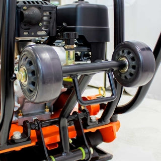 Brave Forward Plate Compactor | 16 In. | Rubber Mat, Tank, and Wheel Kit | Honda GX160 BRPFP135H