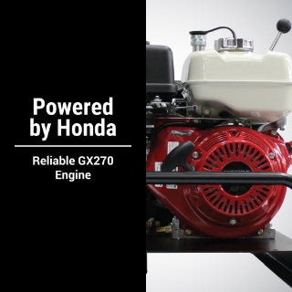 Brave Hydra Buddy | Hydraulic Power Pack | 2,000 PSI | 5.5 GPM | Recoil Start | Honda GX270 HBHR280GX