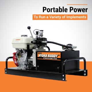 Brave Hydraulic Power Pack | 2,000 PSI | 5.5 GPM | Electric Start | Honda GX270 HBHR280GXE