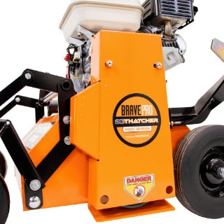 Brave "U Turn" Power Rake Dethatcher | 20 In. Width | GX160 BRPPD20CWH