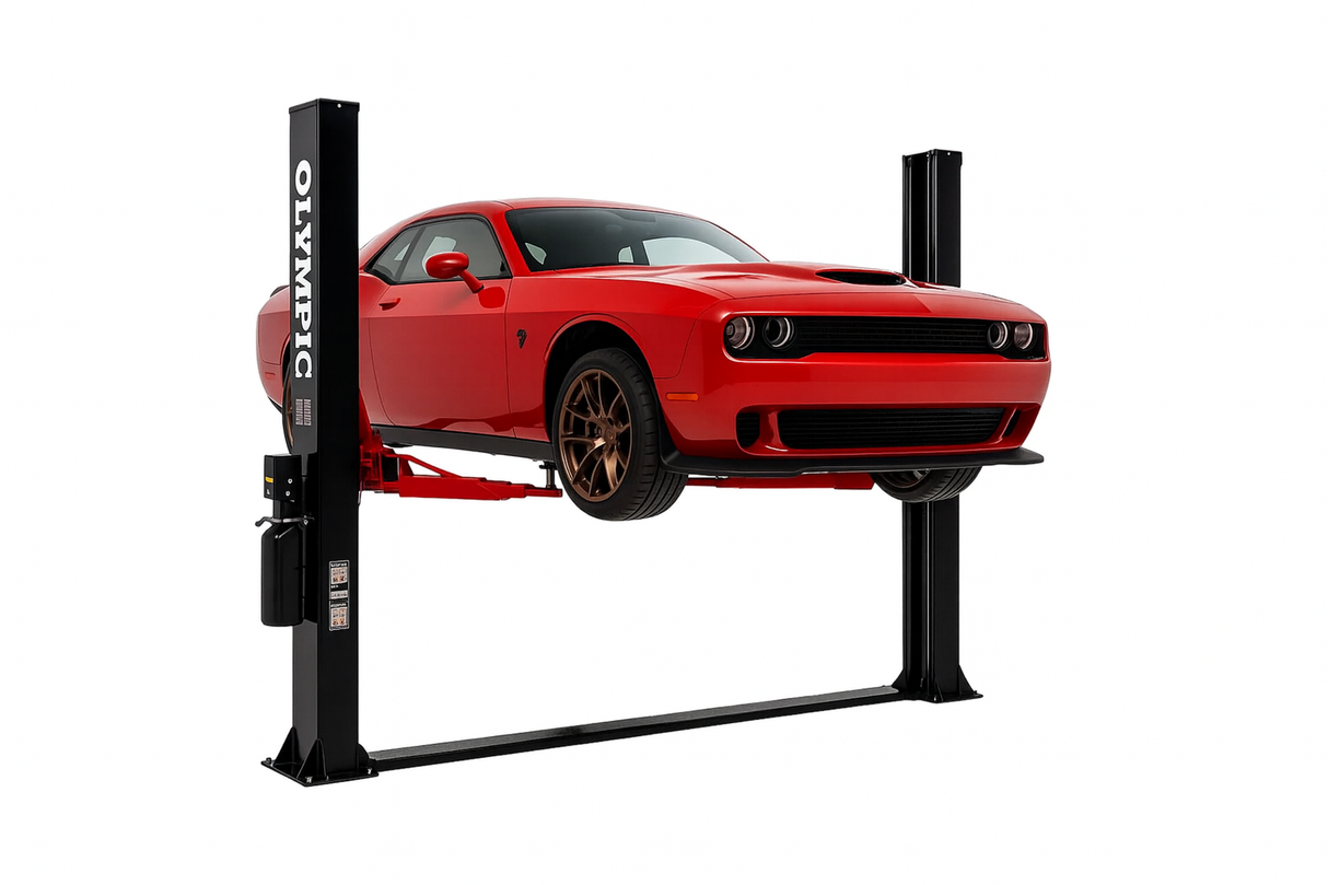 Olympic Equipment 8,000 lb Base Plate 2-Post Car Lift 2PBP-8