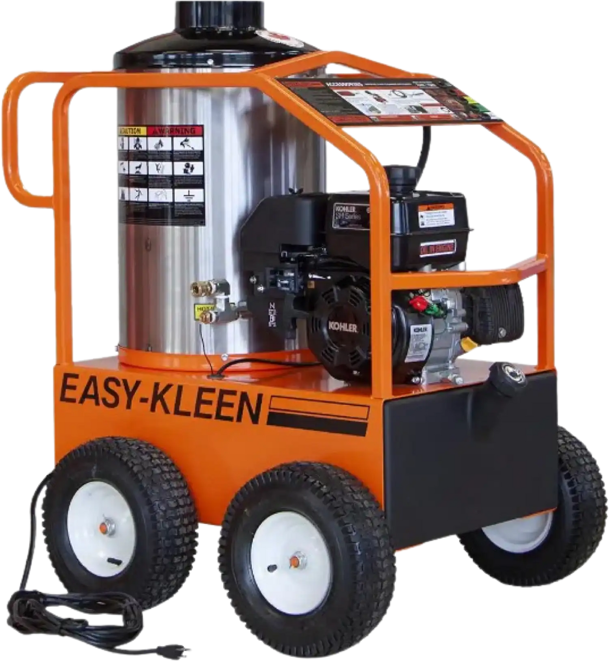 Easy Kleen 2,700 PSI 3 GPM Kohler 6.5 HP Recoil Start Gas Hot Water Pressure Washer EZO2703G