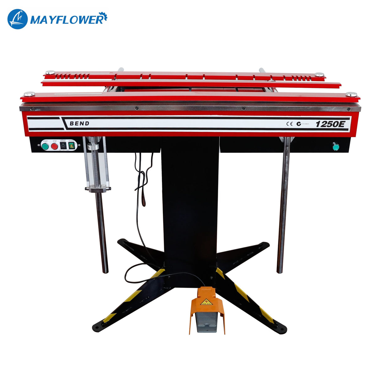 Mayflower Heavy duty Industrial 49 Inches Magnetic Sheet Metal Box and Pan Brake Mild Steel 1250E