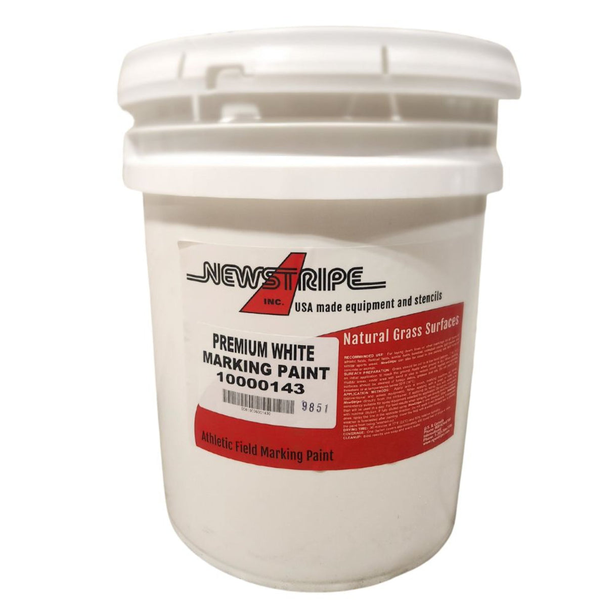 Newstripe Athletic Field Striping Paint 5 Gallon