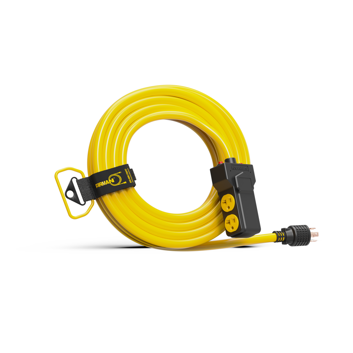 25 FT Heavy Duty L14-30P to (4) 5-20R Cord