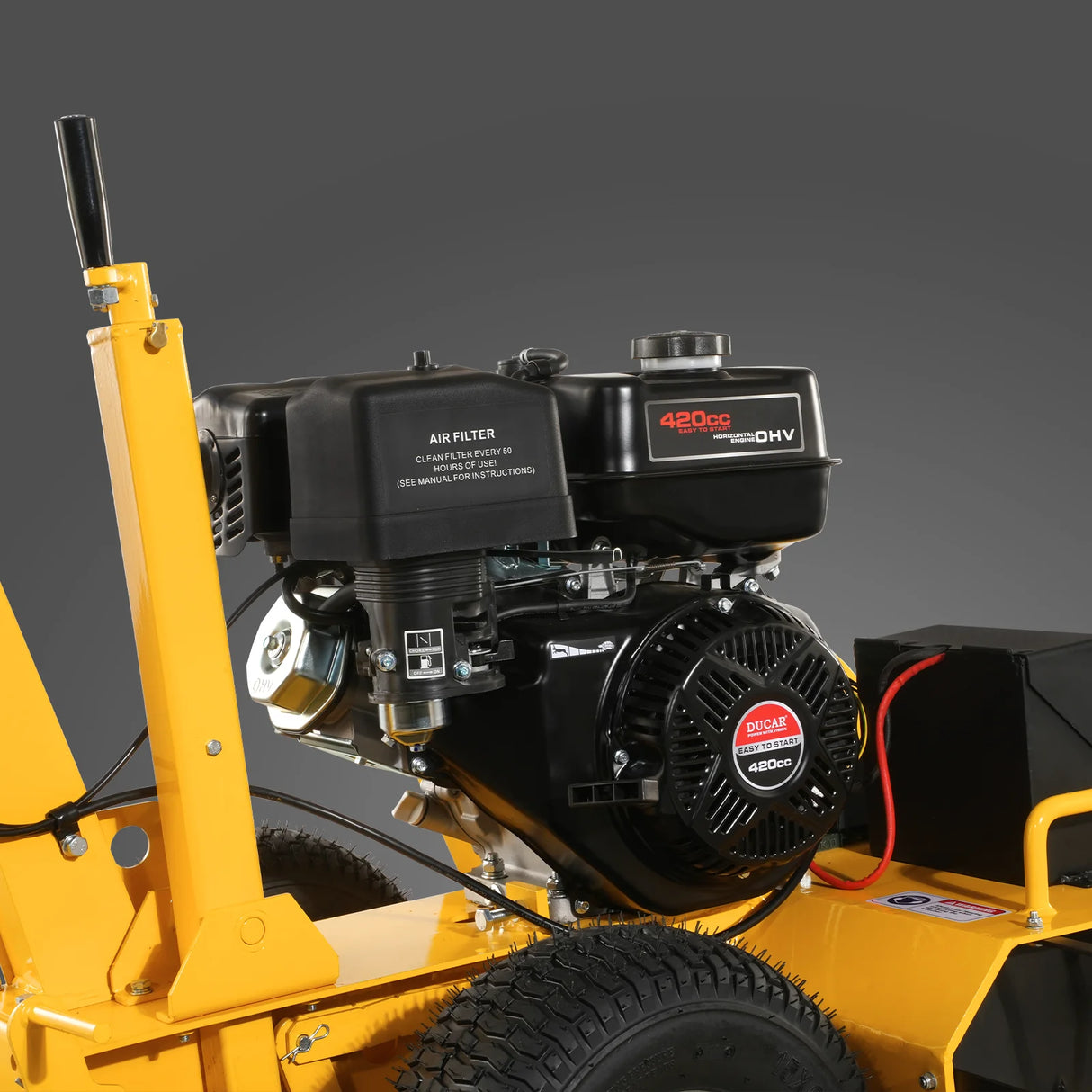 MechMaxx 15HP 420cc E-Start Powered 24" Ditching Trencher , TCR1500