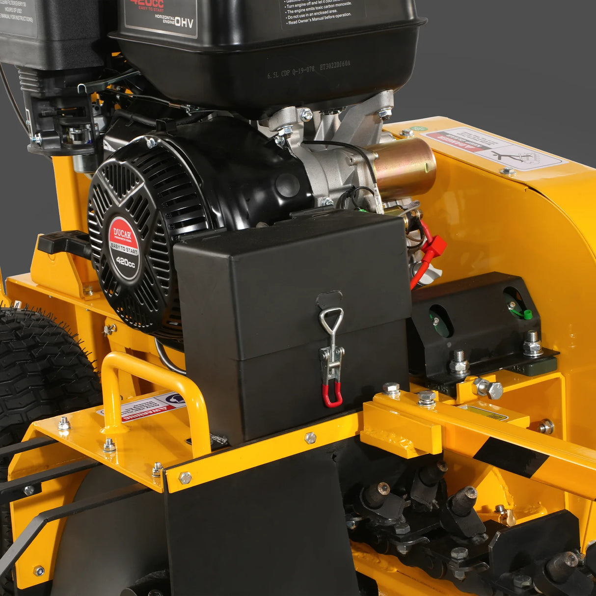 MechMaxx 15HP 420cc E-Start Powered 24" Ditching Trencher , TCR1500