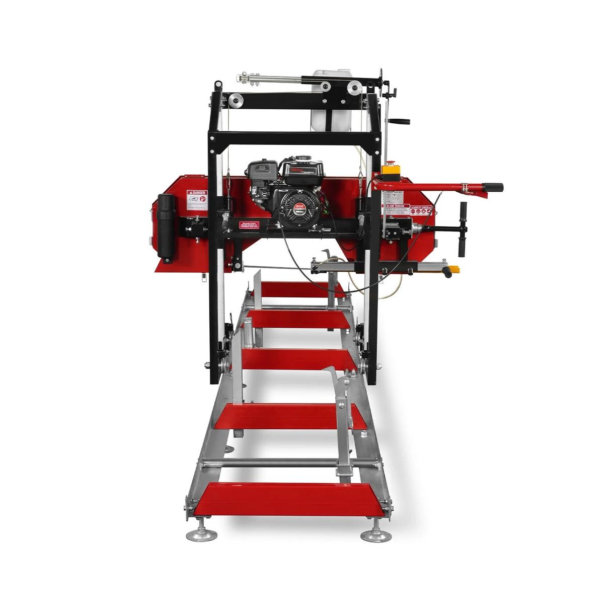 MechMaxx 22" Portable Sawmill, 224cc 7HP DUCAR Gasoline Engine, 18" Board Width, 13' Track Length, SM-22
