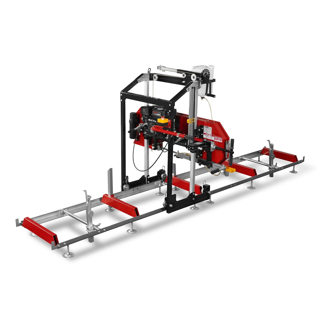 MechMaxx 22" Portable Sawmill, 224cc 7HP DUCAR Gasoline Engine, 18" Board Width, 13' Track Length, SM-22
