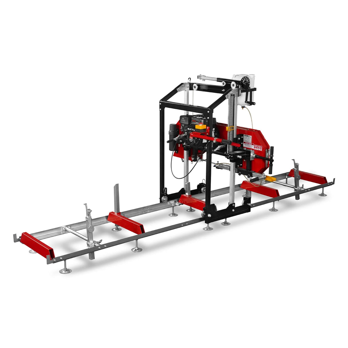 MechMaxx 22" Portable Sawmill, 224cc 7HP DUCAR Gasoline Engine, 18" Board Width, 13' Track Length, SM-22