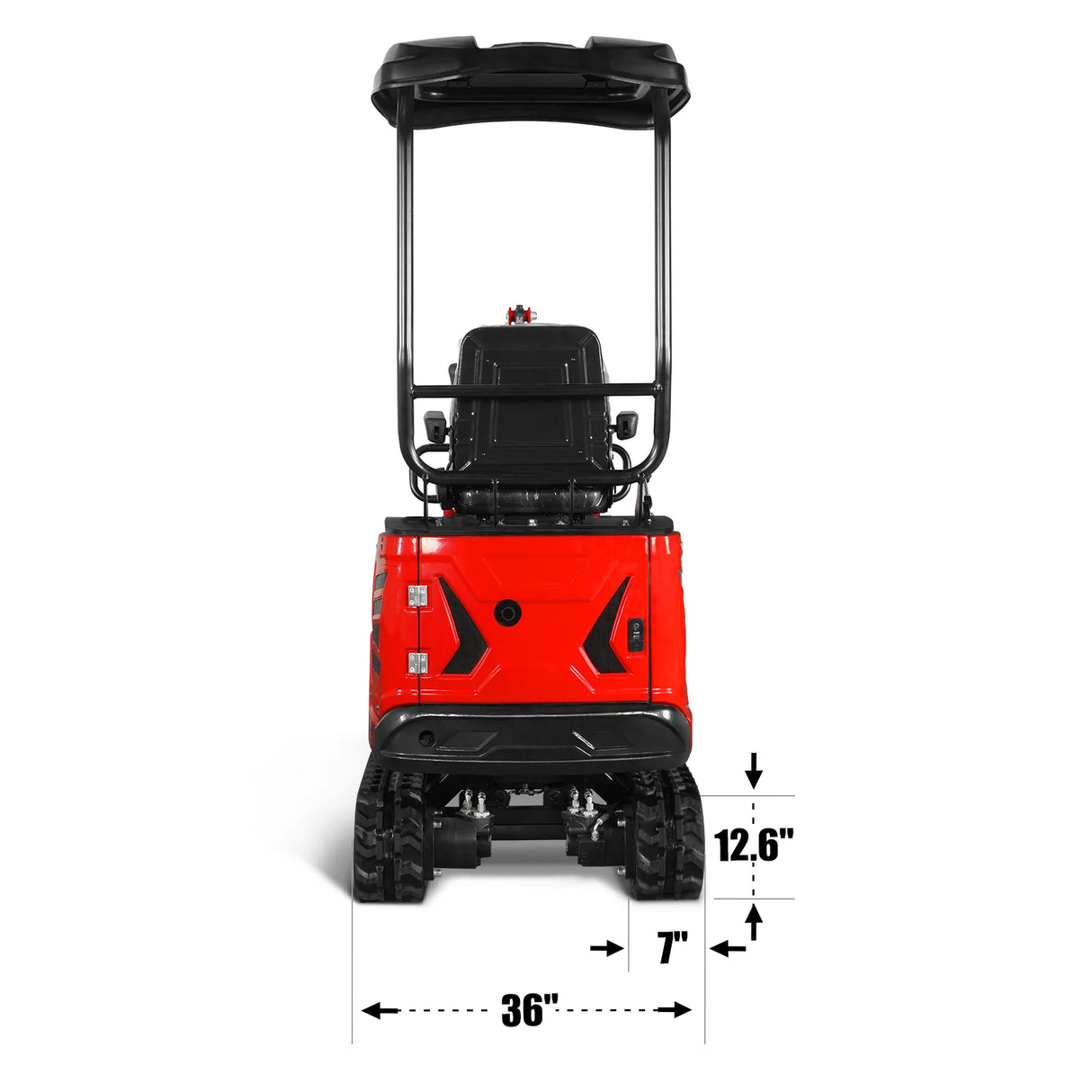 Mini Compact Excavator HONDA GX390 Engine, 65.7" Max. Digging Depth, 2280 LBS Operating Weight, MEC10