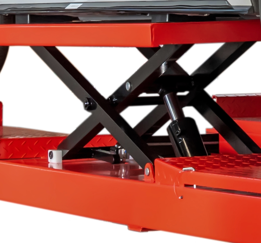 Olympic Equipment 10,000 lb Alignment 4-Post Car Lift with Scissor Jacks 4PXLA-10