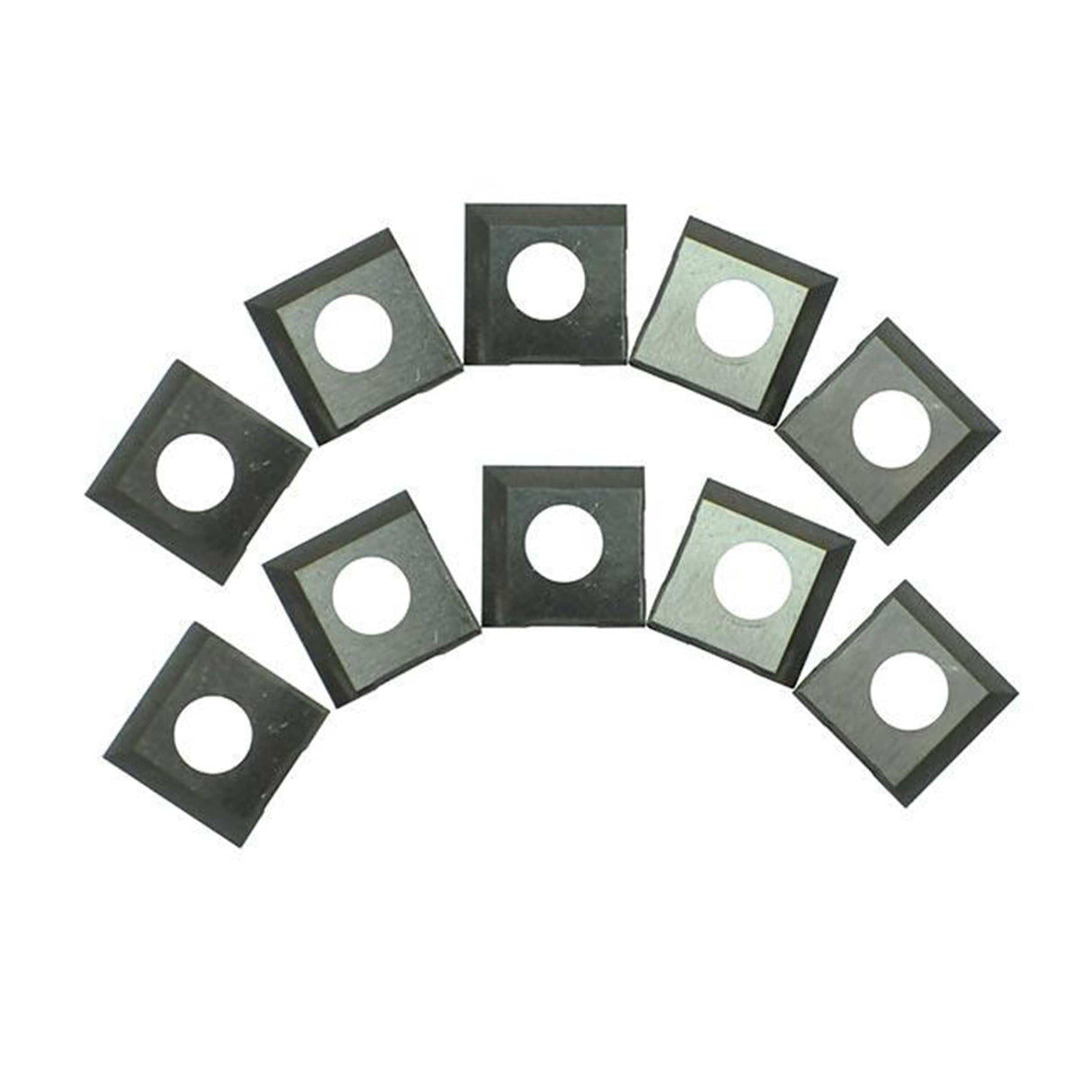 RIKON Carbide 2-Edge Cutter Inserts - 10 Pack