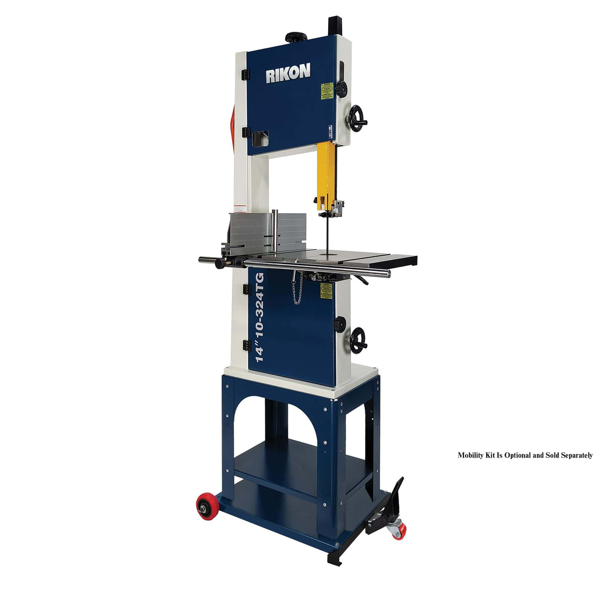 RIKON Open Stand Bandsaw - 1-1/2 HP - 14 in