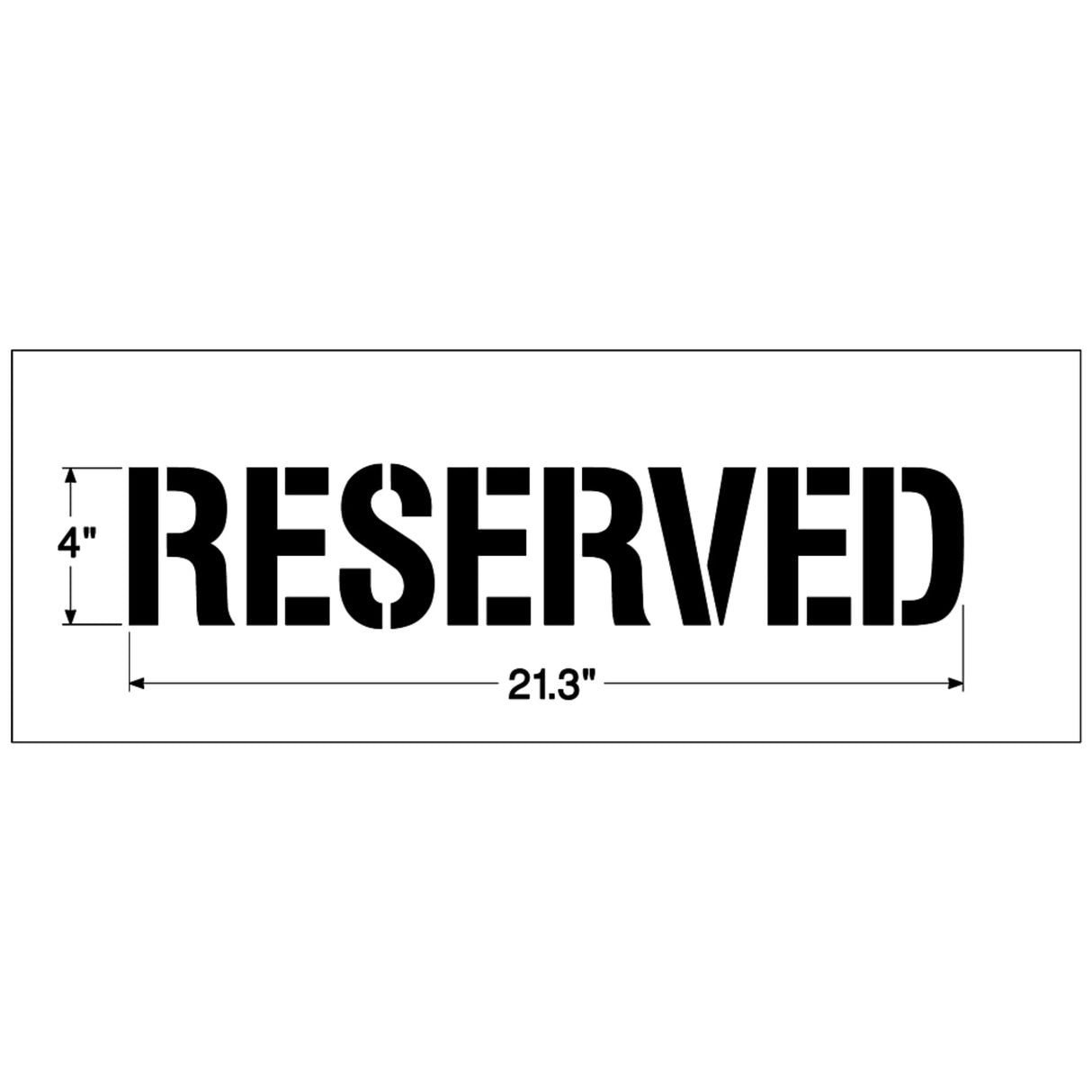 Newstripe Parking Lot Starter Stencil Kit