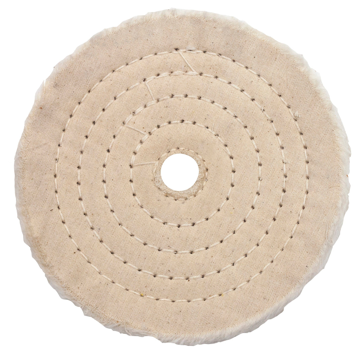 RIKON 8 in x 1/2 in Buffing Wheel with 1 in Arbor Hole
