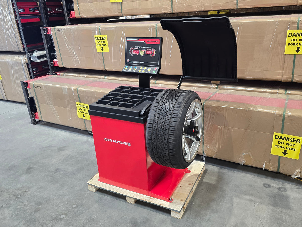 Olympic Equipment Direct-Drive Laser Computerized Wheel Balancer W820