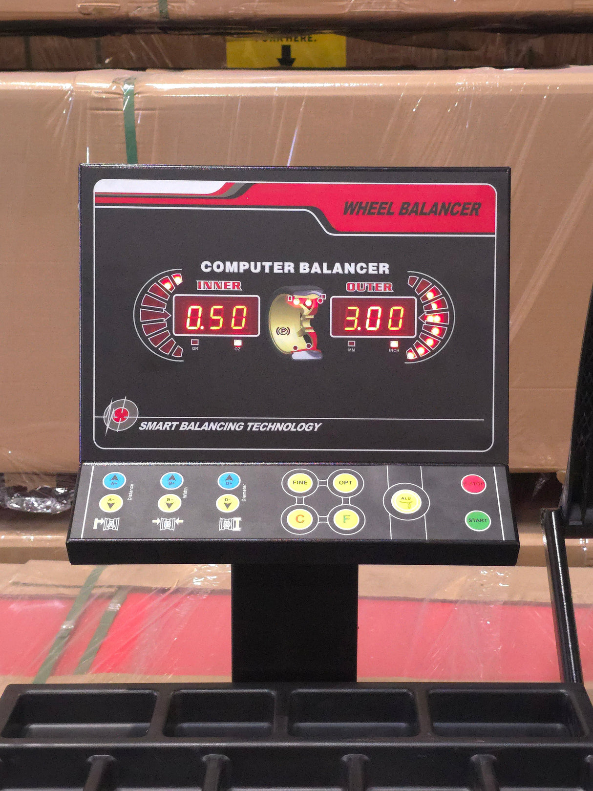 Olympic Equipment Direct-Drive Laser Computerized Wheel Balancer W820