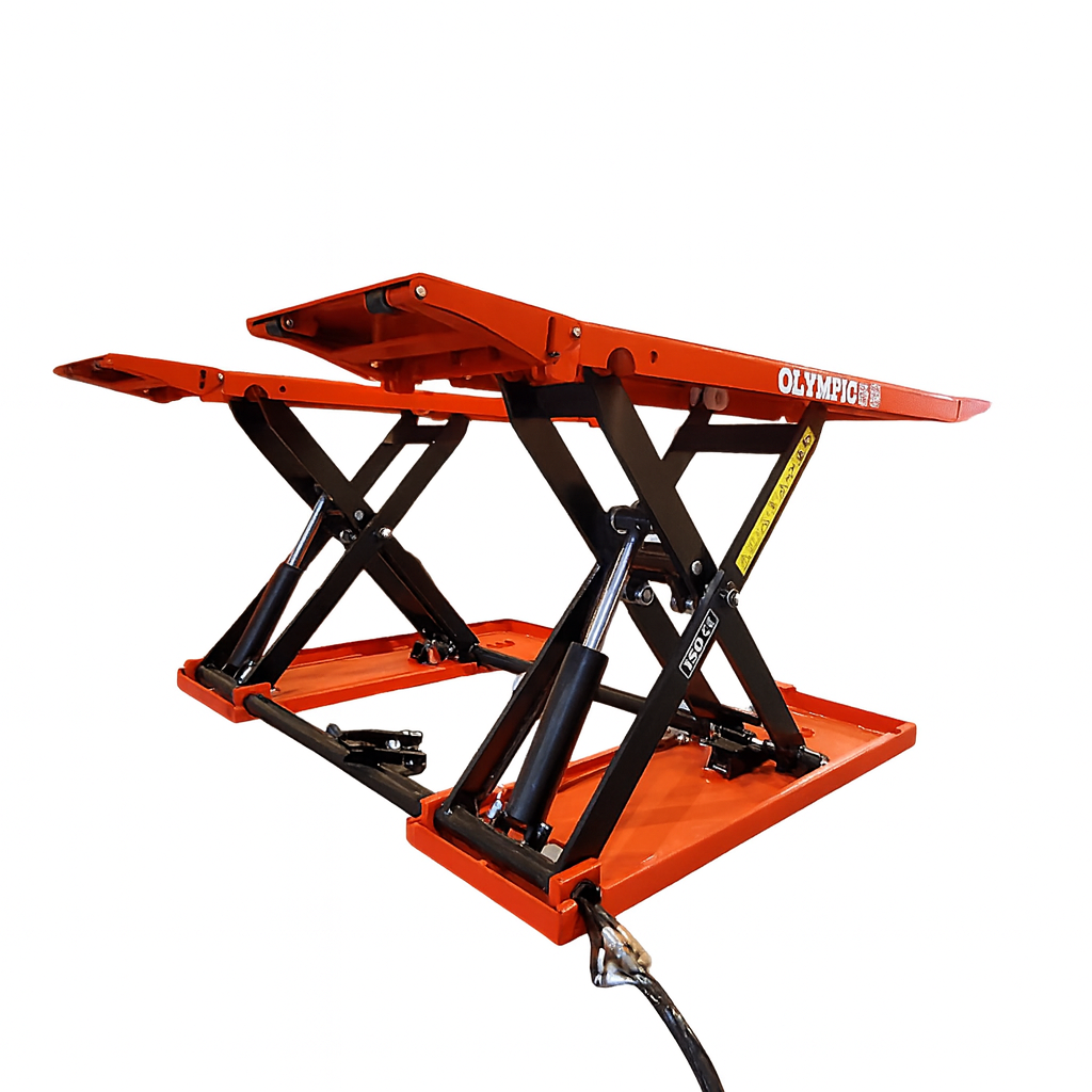 Olympic Equipment 7,500 lb Portable Mid-Rise Scissor Lift MRSL-75