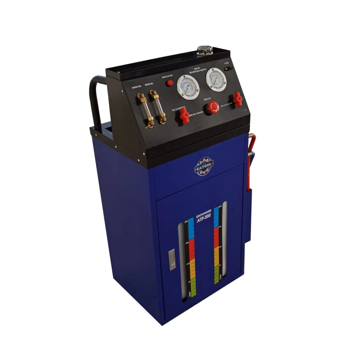 Katool KT-ATF dual pressure gauges