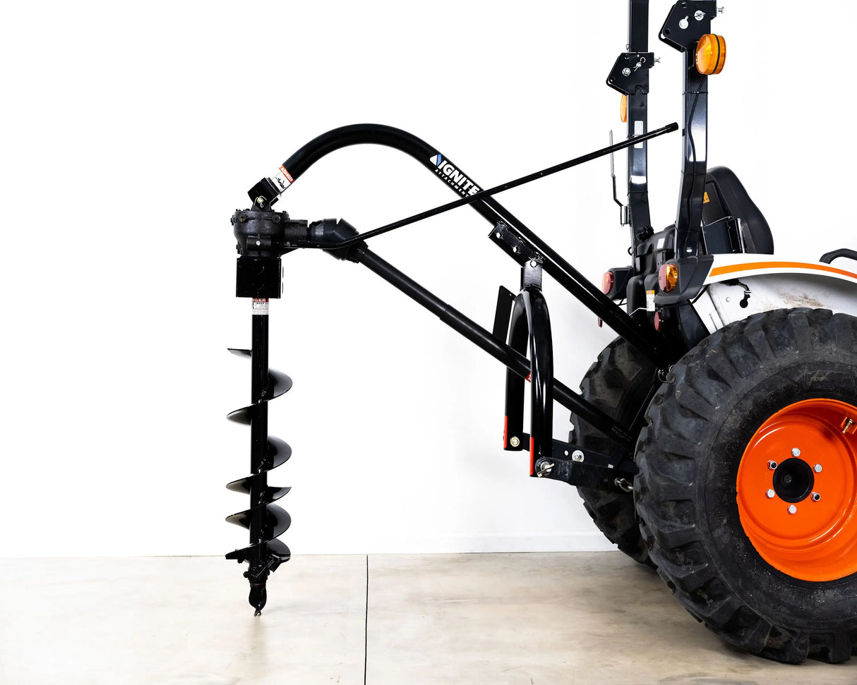 Ignite Attachments 12 in 3-Point Auger and Post Hole Digger