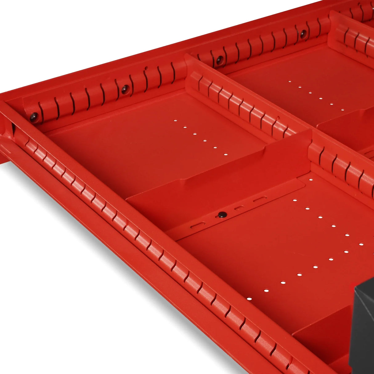 Heavy Duty Modular Drawer Cabinet - 10 Drawer, 59" H x 28.5" W x 28.5" D Tool Storage Organizer, Steel Construction