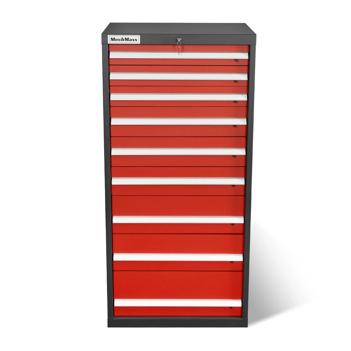 Heavy Duty Modular Drawer Cabinet – 9 Drawer, 59" H x 28.5" W x 22.5" D Tool Storage Organizer, Steel Construction