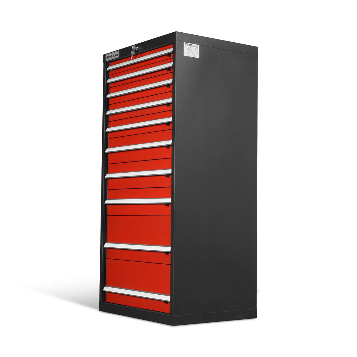 Heavy Duty Modular Drawer Cabinet - 11 Drawer 59" H x 28.5" W x 22.5" D Tool Storage Organizer, Steel Construction