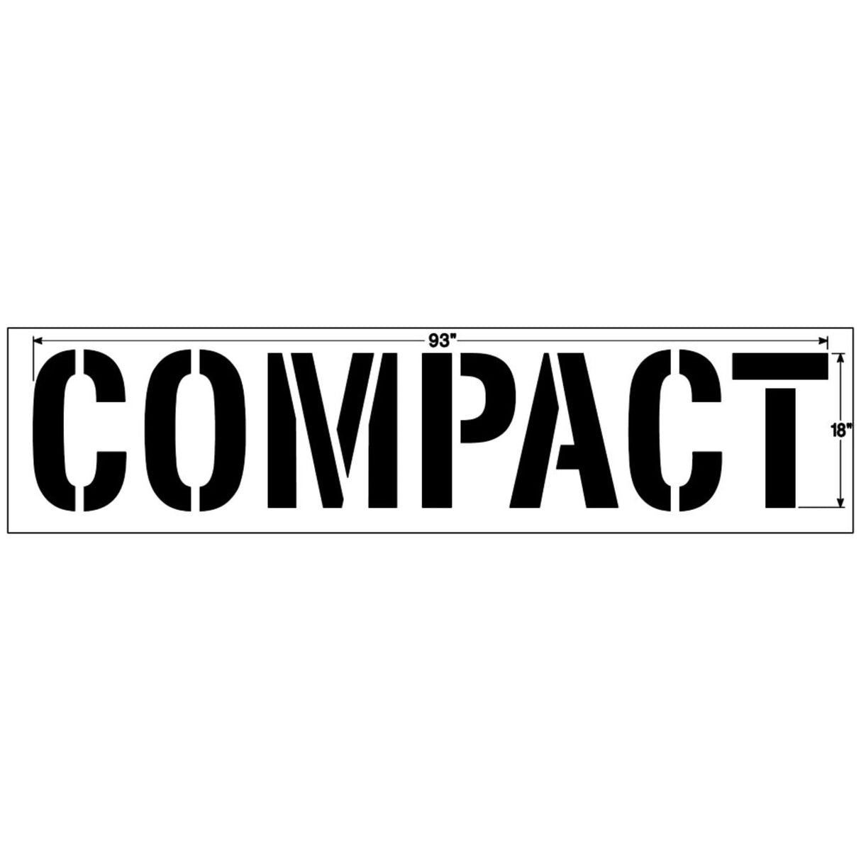 Newstripe COMPACT Stencil