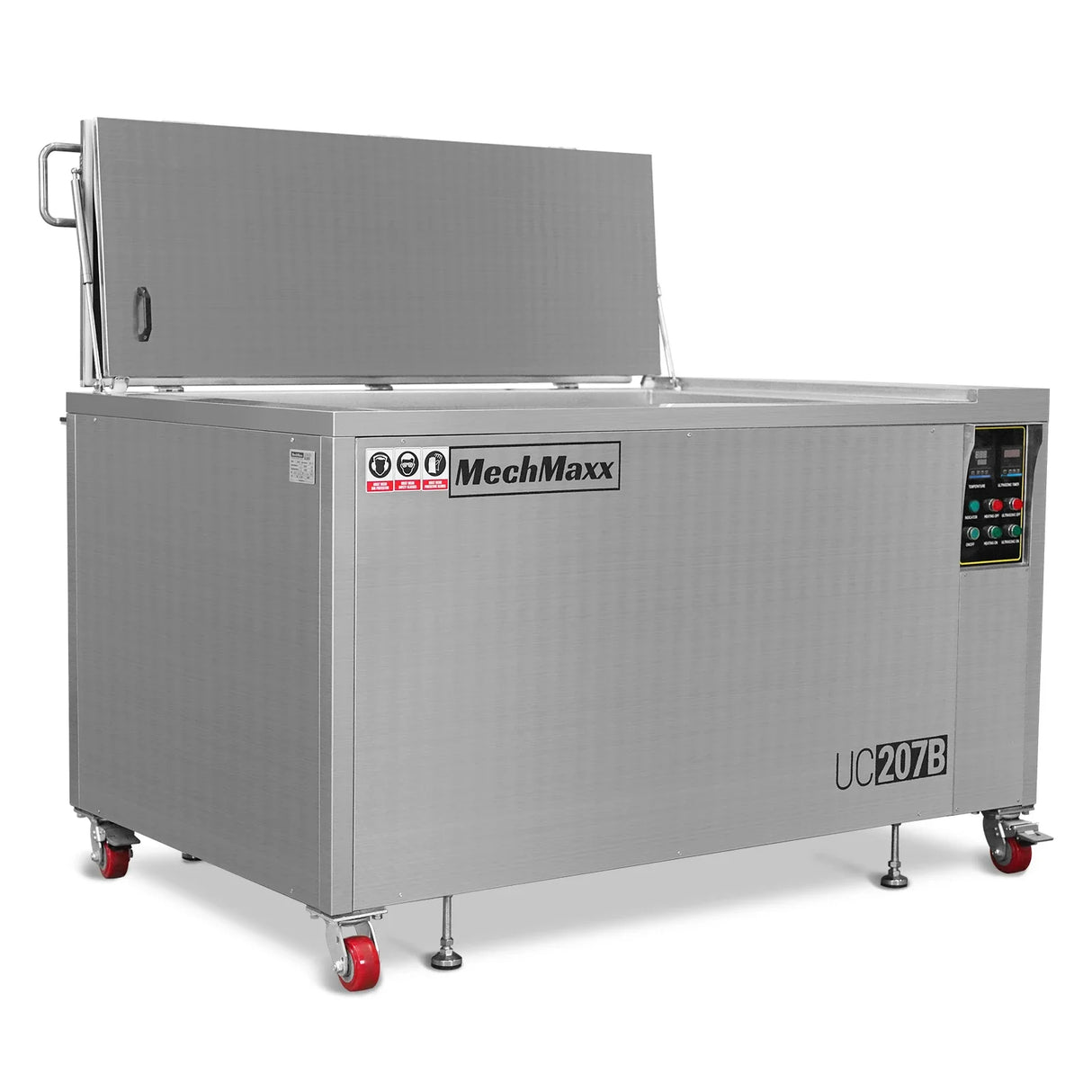 207 Gal / 785L Heavy Duty Industrial Ultrasonic Parts Washer, 28kHz 96 Transducers, SS304 Tank, 22kW Heater, 208–240V 3 Phase Power