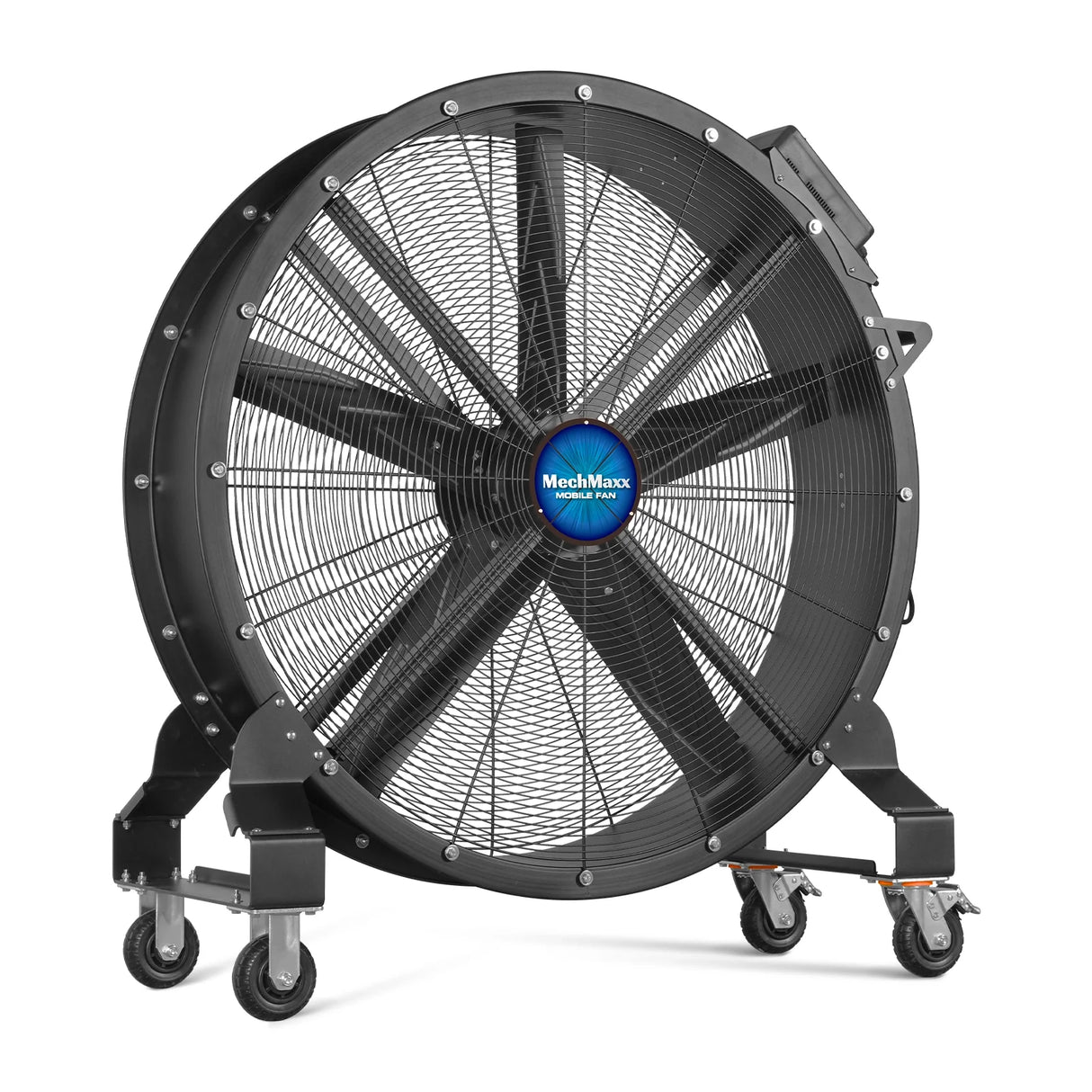 47" Portable Industrial Fan with Variable High-Efficiency PMSM Motor,Mobile High Volume Floor Fan for Warehouse,Workshop & Gym