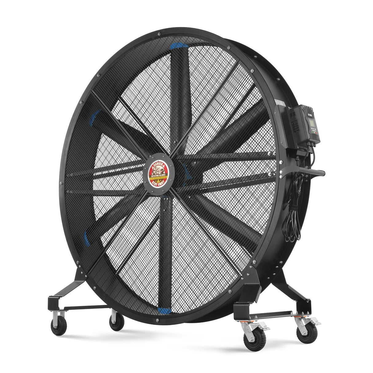 79" Portable Industrial Fan with Variable High-Efficiency PMSM Motor,Mobile High Volume Floor Fan for Warehouse,Workshop & Gym