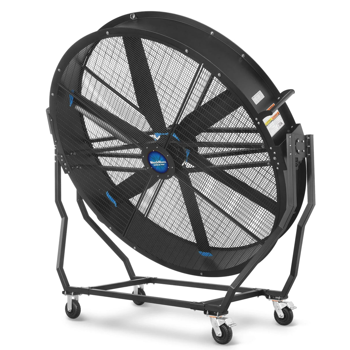 79" Portable Industrial Fan with Variable High-Efficiency PMSM Motor,Tiltable Mobile High Volume Floor Fan for Warehouse,Workshop & Gym