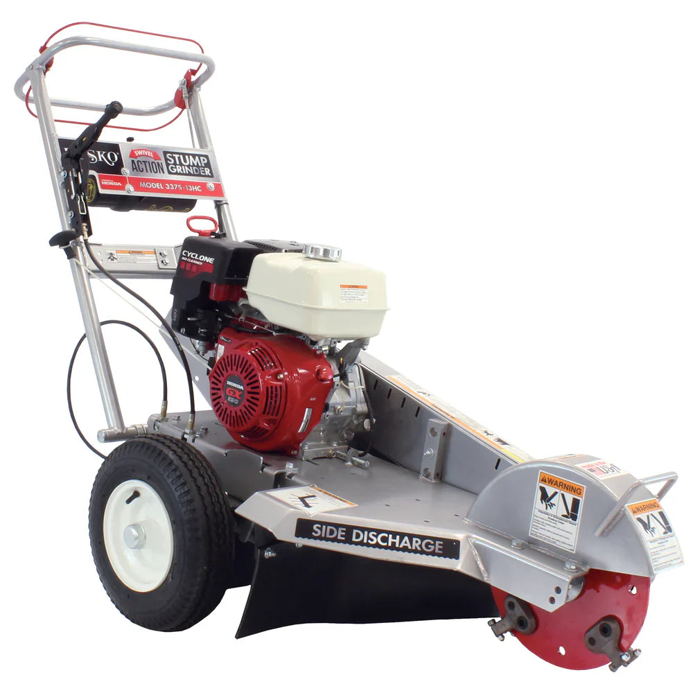 Dosko Walk-Behind Swivel Action Stump Grinder – Honda GX390 Engine – 337S-13HC