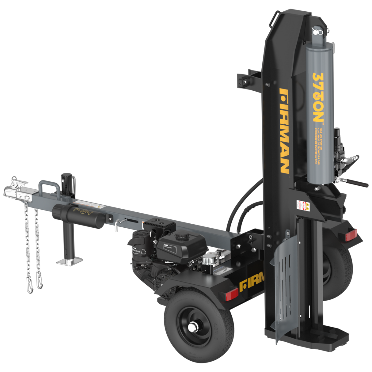 37-Ton Gas Powered Hydraulic Log Splitter