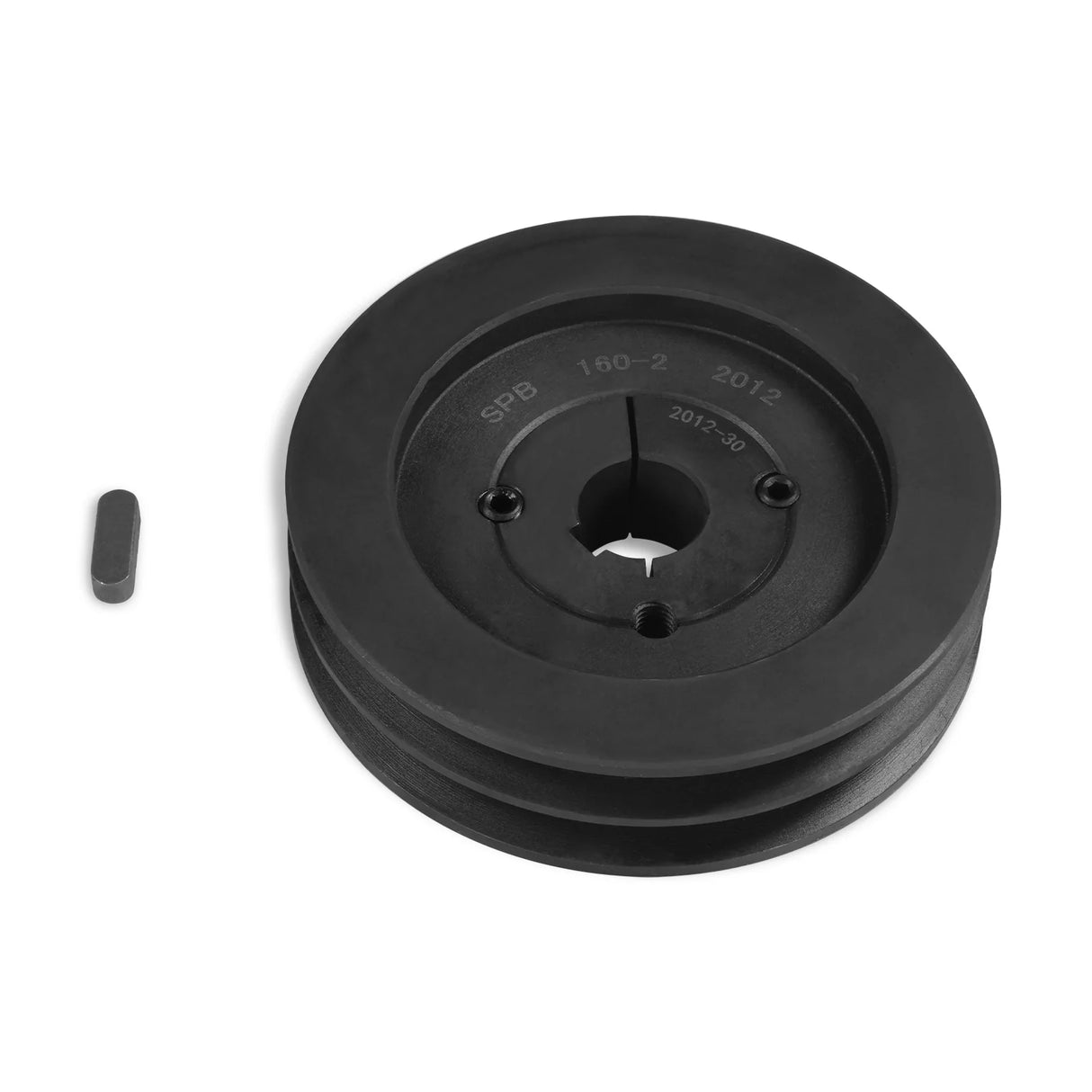 (1 Pack /1 Pcs) Taper Lock Pulley and Key for Wood Chipper GS1500 (SKU:110200, 110200K, 110200Y)