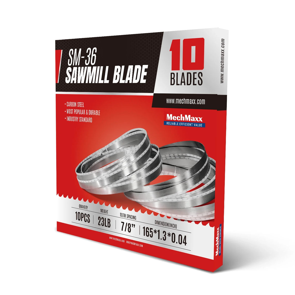 ( 1 Pack / 10 Blades ) SM-36 Sawmill Blades (SKU: 150168; 150168H)