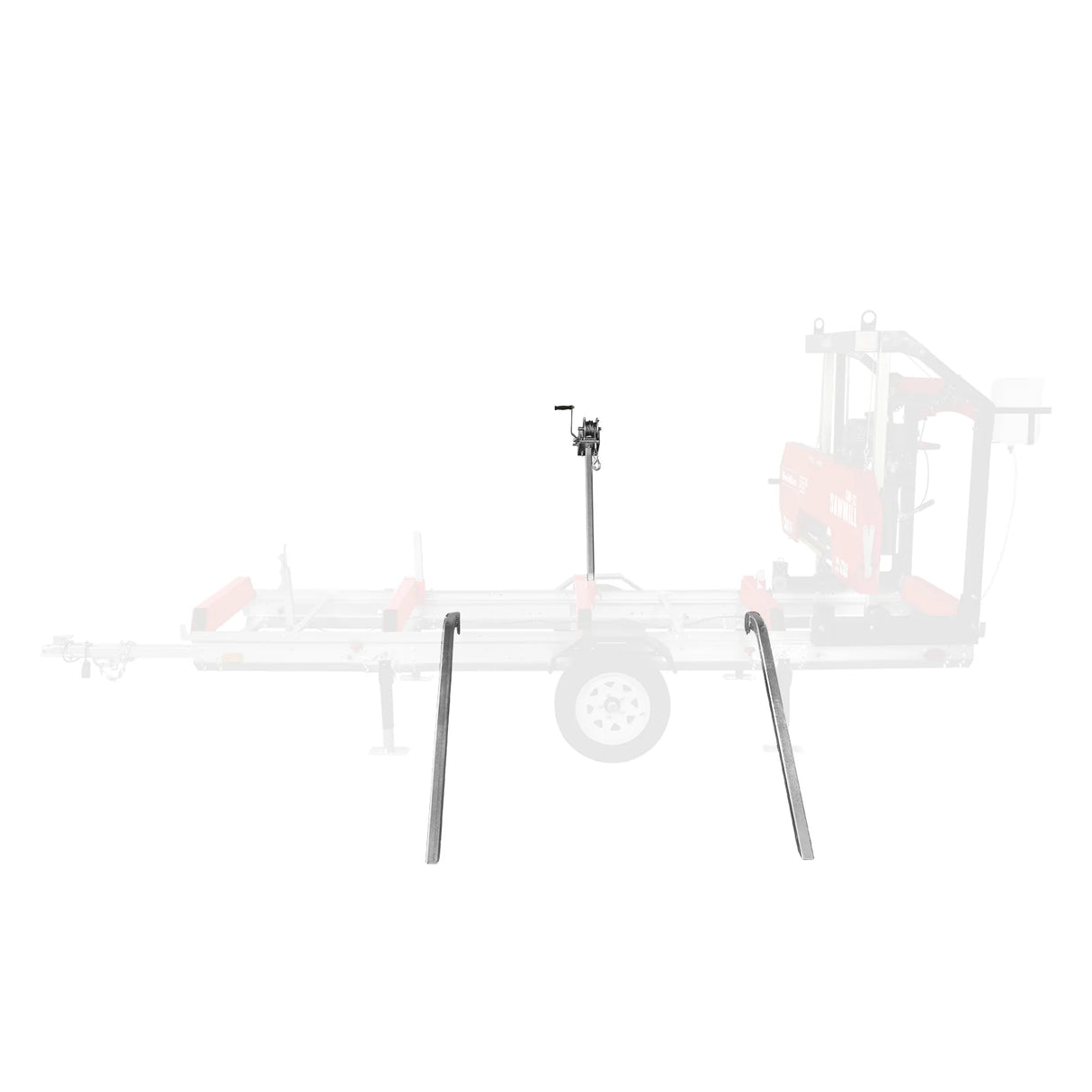 Log Loading Ramp Kit for Sawmill Trailer , SM-26 and SM-32