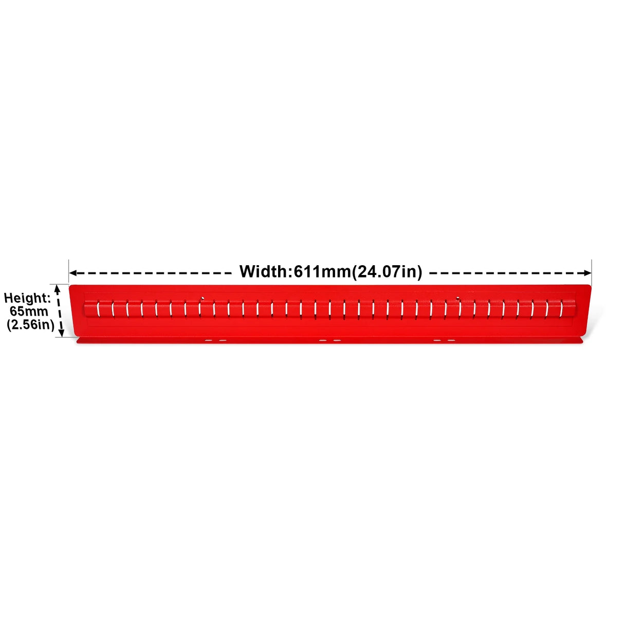 (1 Pack/6 Pcs Depth24.07"Height2.56")Extra Drawer Long Dividers For Modular Tool Cabinet
