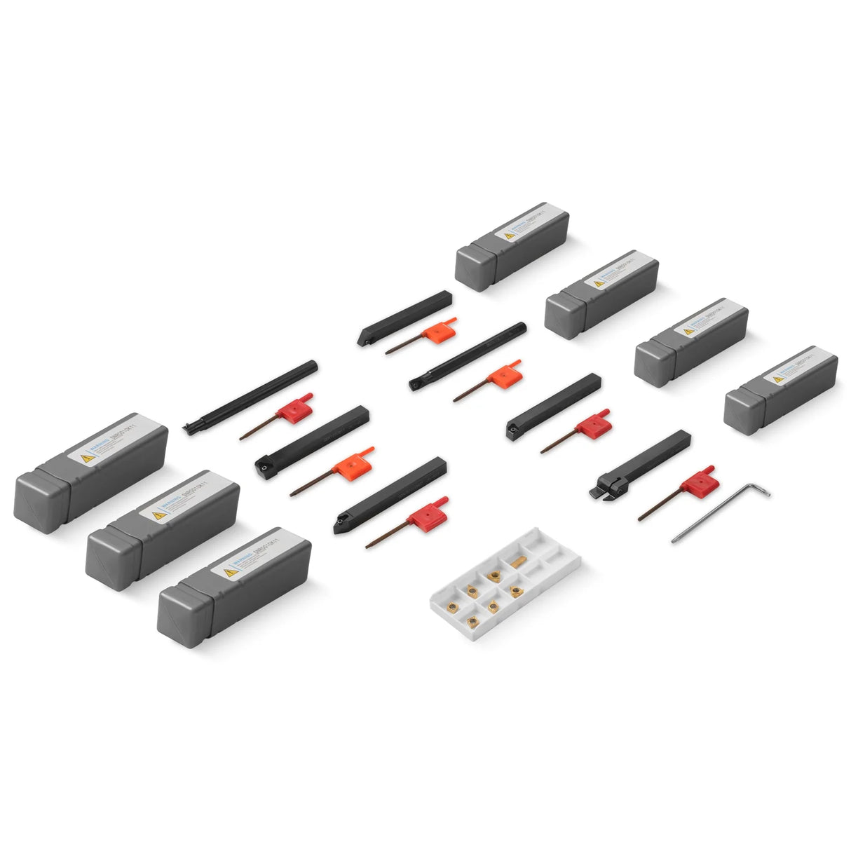Turning tools 10*10 set 7 pcs for SKU: 500003 | Model: 0831V SKU: 500004 | Model: 0831VD