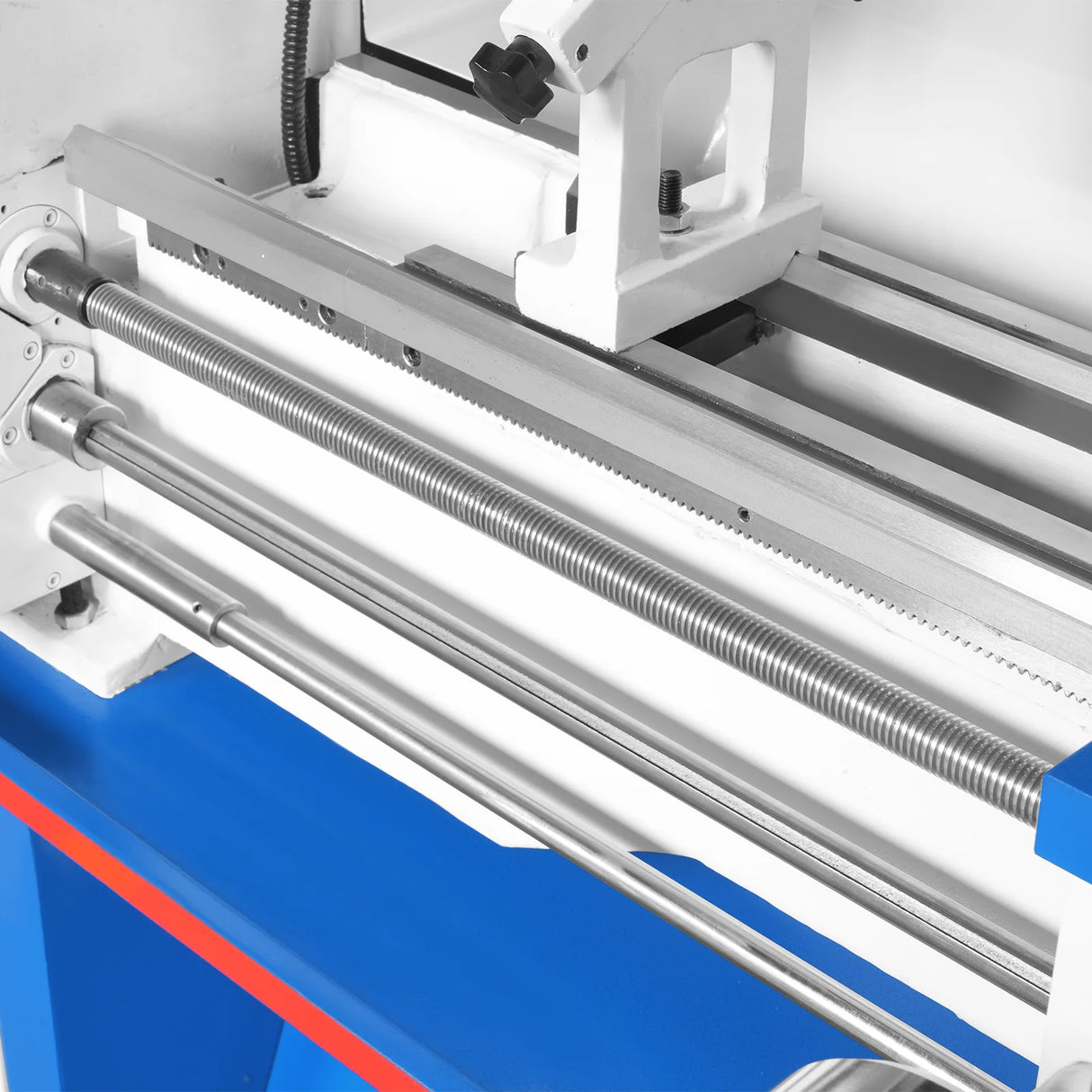 MechMaxx 13" x 37" Industrial Heavy Duty Bench Metal Lathe 1.5HP/1100W Metal Working Lathe High Precision 64-1500 RPM Variable Speed with Four-axis sliding system 1337G4